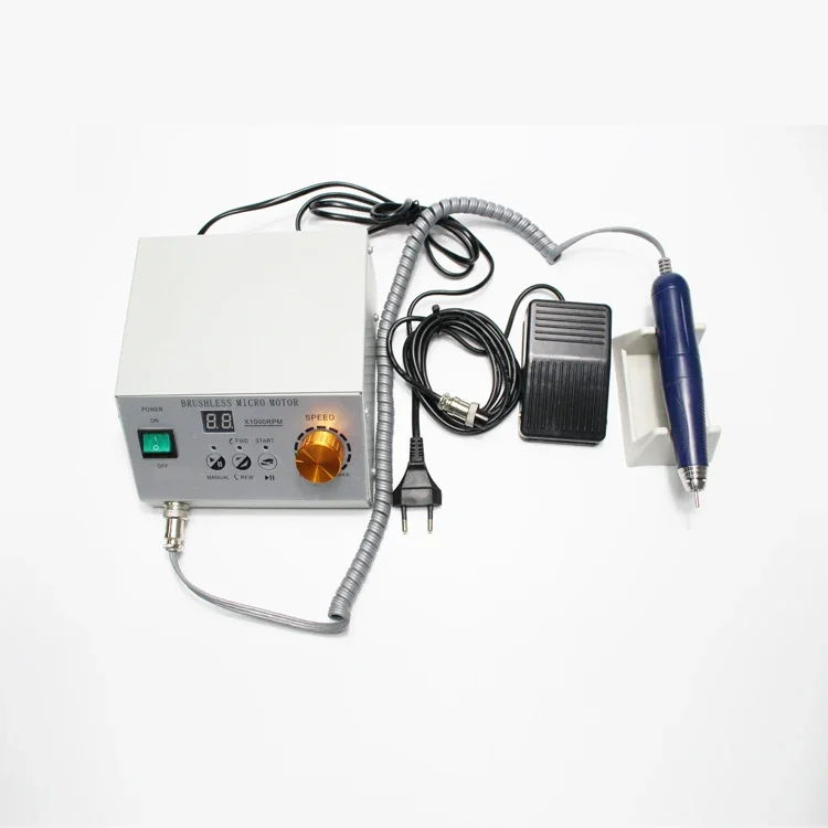 Dental brushless micro motor grinding machine handle dental electric nail polisher brushless sander