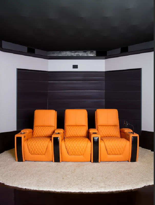 현대식 고급 리클라이닝 홈시어터 소파 VIP 시네마 가 - Home Cinema Luxury 리뷰 및 가격