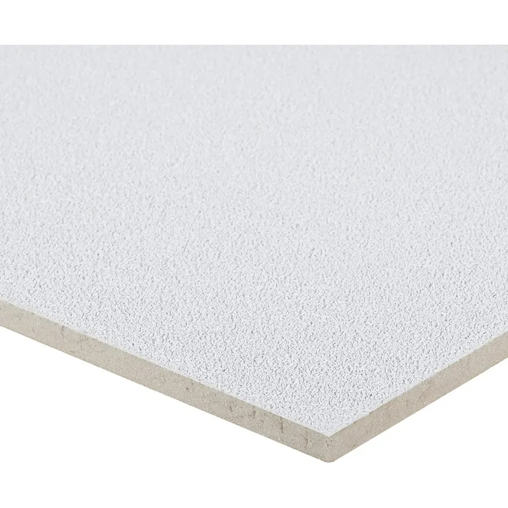 2x2 Ceiling Tiles - 16 Pcs White Ceilings Tiles; Acoustic Ceilings for Suspended Ceiling Tiles