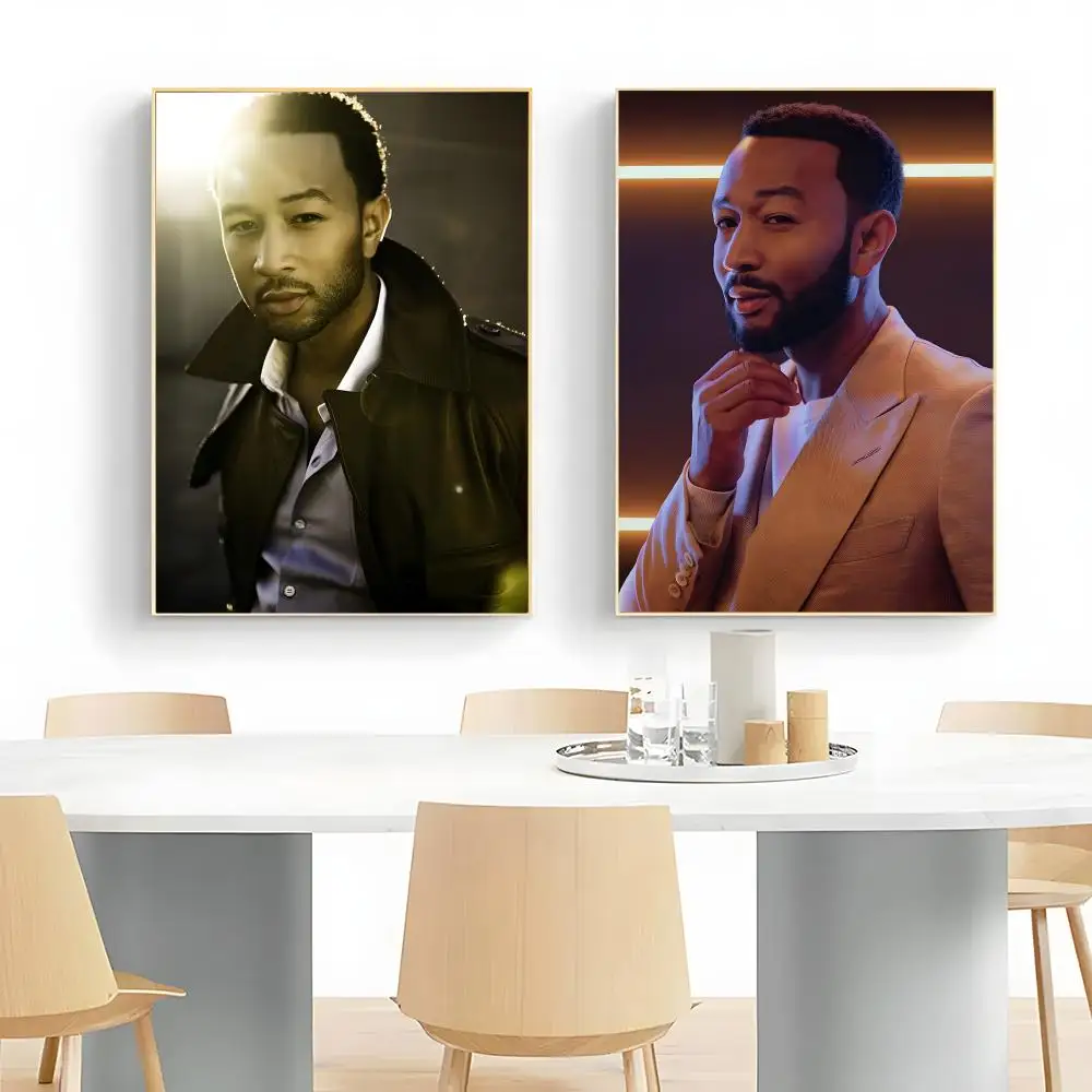 Talented Singer John Legend Poster Wall Art Print Decorative Mural Home Decor Gift Unframed