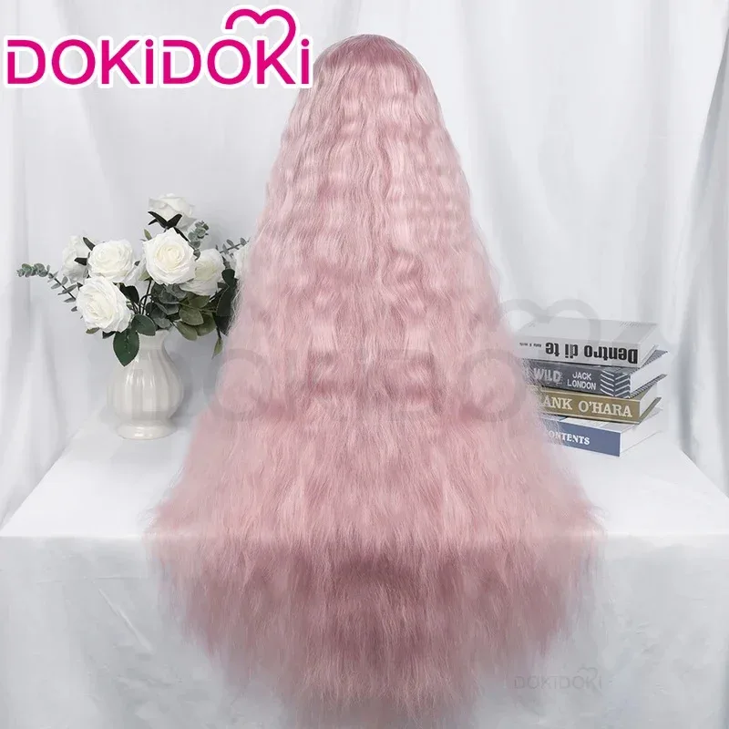 EN STOCK Reira Serizawa peluca Anime NANA Cosplay peluca DokiDoki mujeres largas 100cm peluca rizada Reira Serizawa Cosplay gorra gratis Halloween