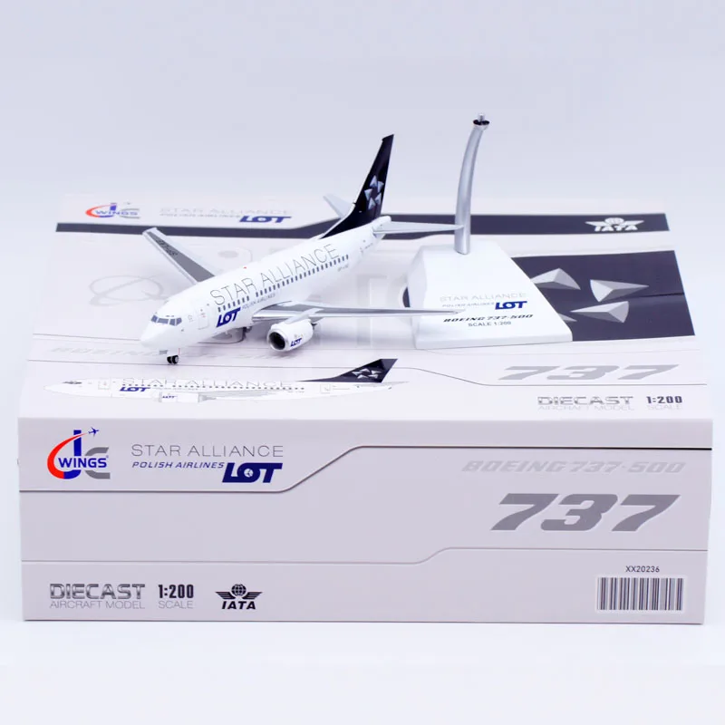 XX20236 Alloy Collectible Plane JC Wings 1:200 LOT Polish Airlines 