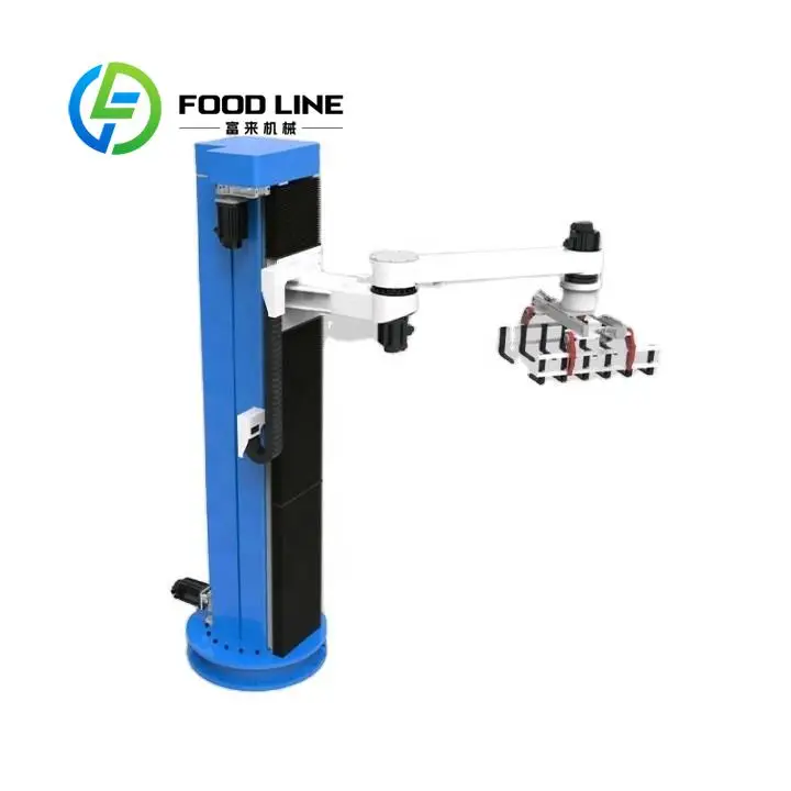 Industrial Robotic Palletizer for Sale Flexible Mechanical Arm Stack Cartons Sacks Cost Automatic Packing Bag Palletizing Robot