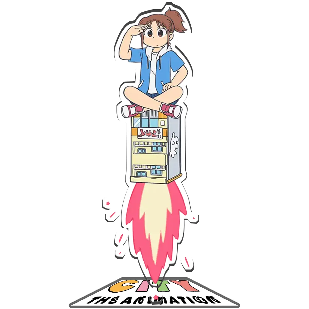 أنيمي مدينة الرسوم المتحركة إيزومي واكو الاكريليك حامل الشكل عرض ناجومو ميدوري نيكورا تأثيري الكرتون نموذج لوحة هدية الكريسماس #4