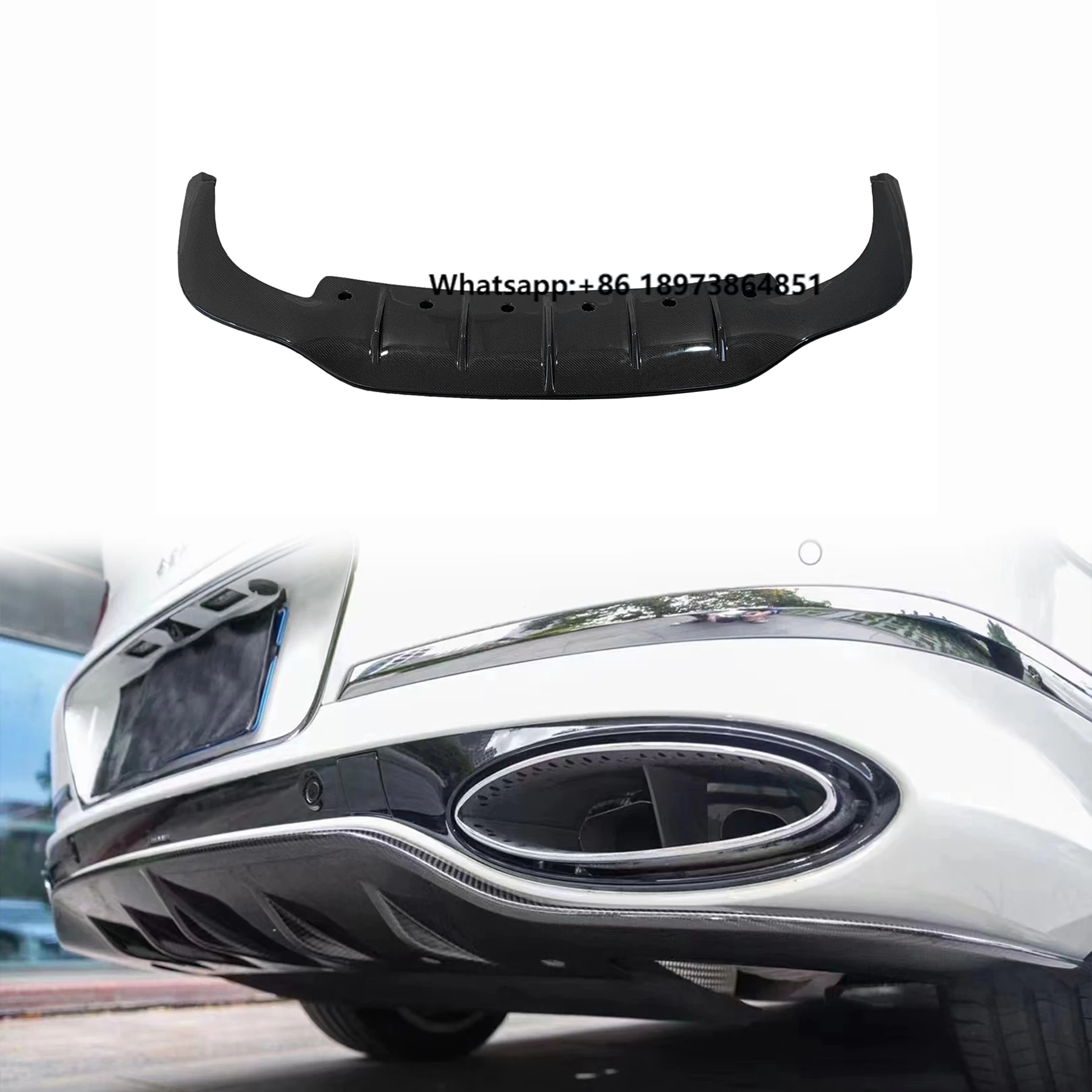 

Bentley Continental GT Rear Spoiler Lip Body Kits Auto Parts Rear Lip Rear Spoiler for Bentley Continental GT ED1