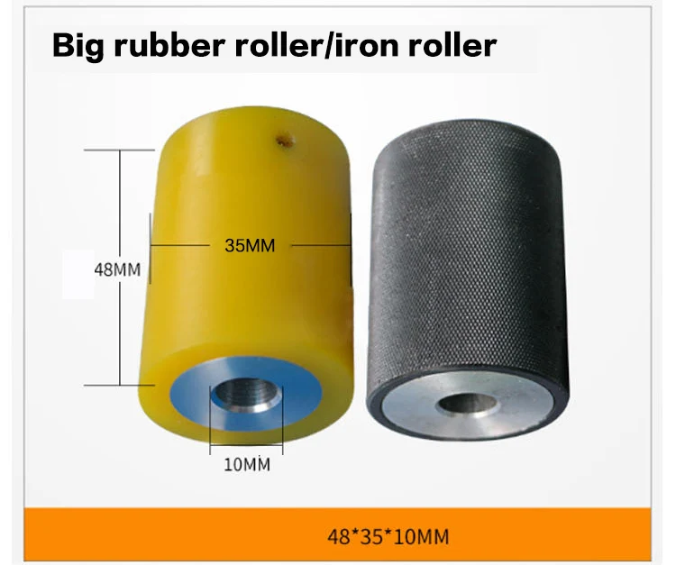 Wire Stripping Machine Rubber Rollers 4PCS Wire rollers Cable Cutting Machine Accessories