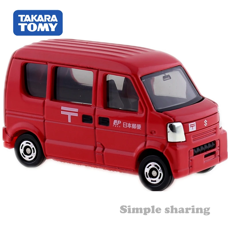 TAKARA TOMY 1：64 diecast alloy model 68 Suzuki Post Express Post Office carrier, children's collection toys, children's gifts.