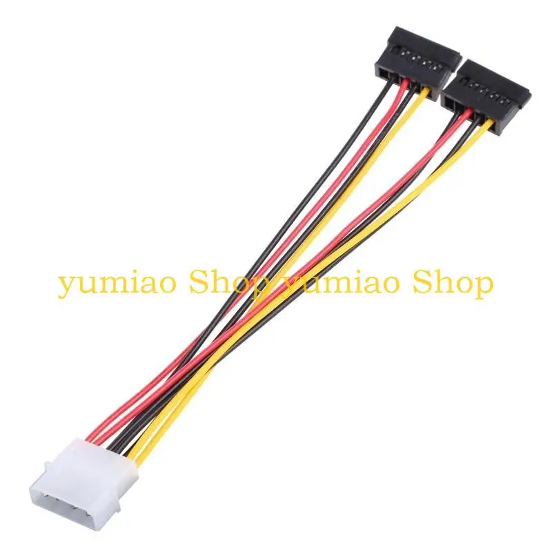 587B 4 PIN IDE MOLEX tot 2 -serie Power Splitter Extension Cable Converter