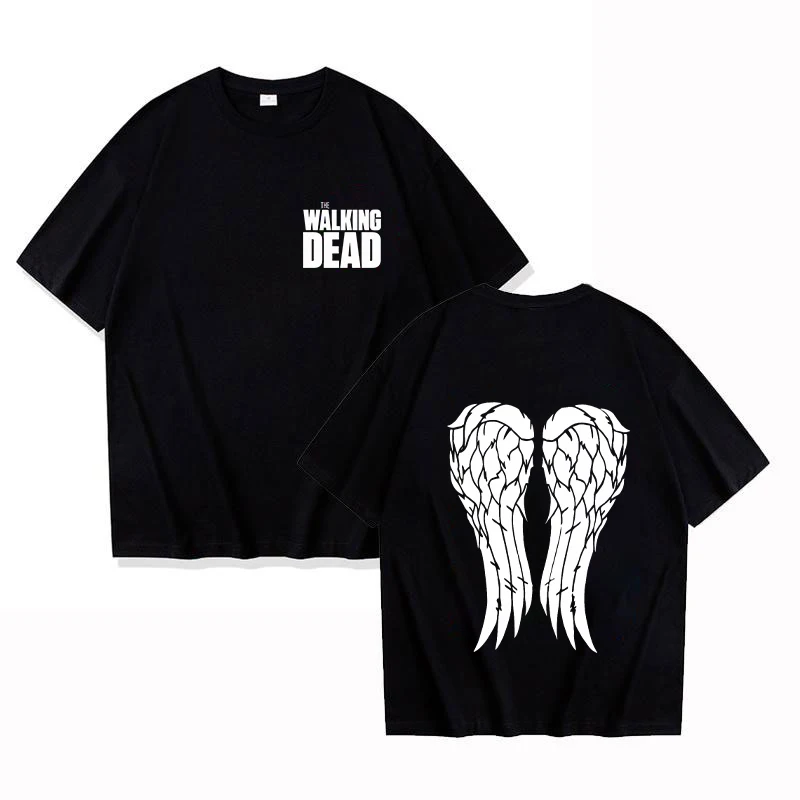 New Hot The Walking Dead T-shirts Fashion Women Men Summer Tee Shirt Unisex Casual Short Sleeve Round Neck Tops T-shirts