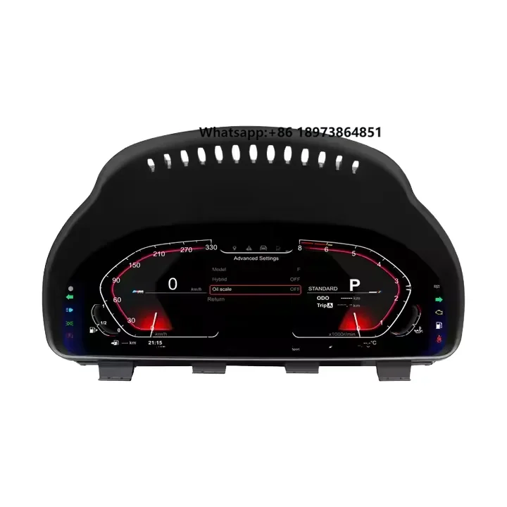 

12.3-Inch LCD Dashboard Speedometer 4-Core Digital Cluster E90 E91 E92 E93 2005-2012 New Plastic Dash Kits LINUX System