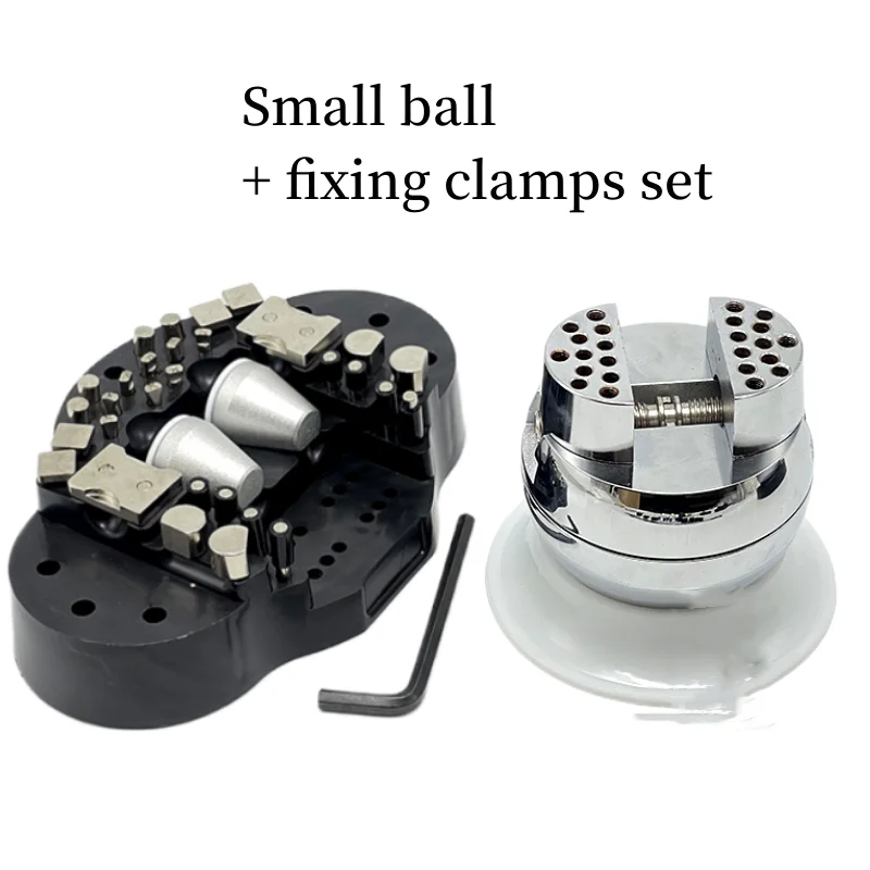 

Mini Engraving Ball Vise Jewelry Equipment Diamond Stone Block Ring Adjustable Carving Setting Tools Fixing Clamps Set