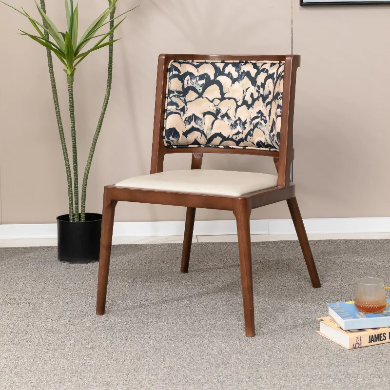 كرسي طعام خشبي بتصميم عصري إسكندنافي من الخشب الصلب كرسي مقهى هيروشيما الياباني من خشب الجوز