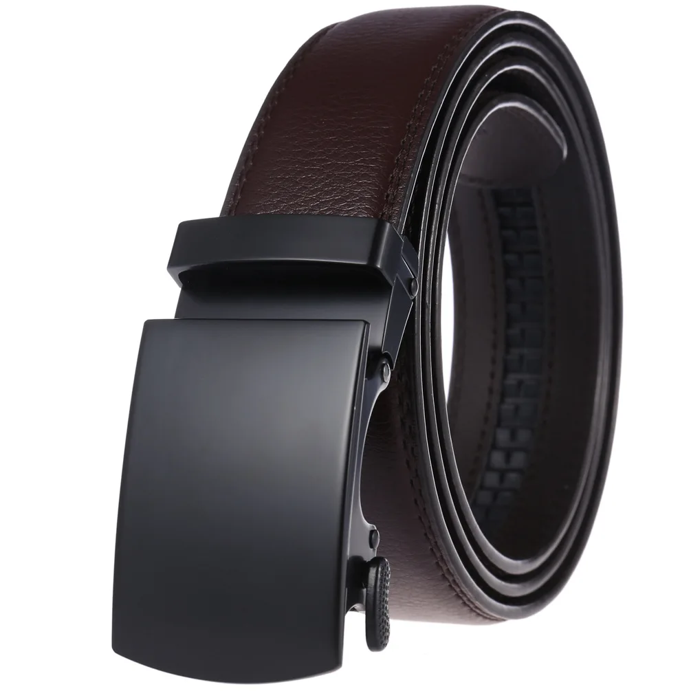 Männer Gürtel Echtes Leder Strap Männlich Bund Automatische Schnalle Business Gürtel für Männer Hohe Qualität Gürtel Gürtel Für Jeans – Detail 14