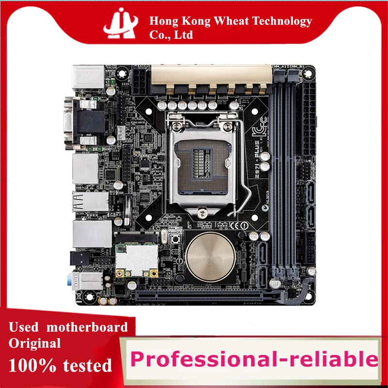 For Intel Z97 Z97I-PLUS Z97i motherboard Used original LGA 1150 LGA1150 DDR3 16GB USB2.0 USB3.0 SATA3 Desktop Mainboard