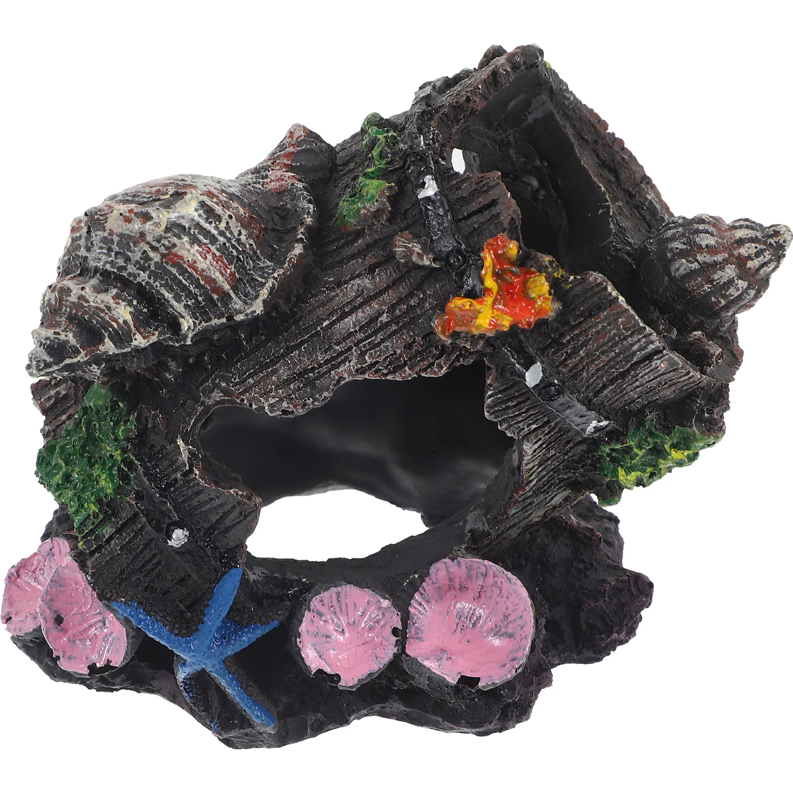 

Fish Tank Resin Shaped Shelter Exquisite Landscaping Ornament Aquarium Decor Aquarium Hideaway