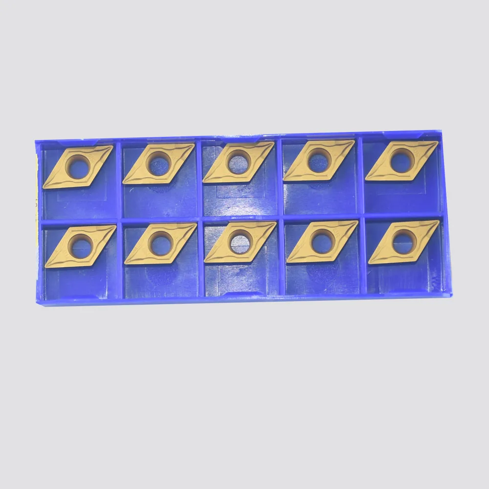 Ban Đầu DCMT11T308-HM YBC251 CNC Carbide Miếng Tiện Dụng Cụ Xoay Cho Thép Không Gỉ