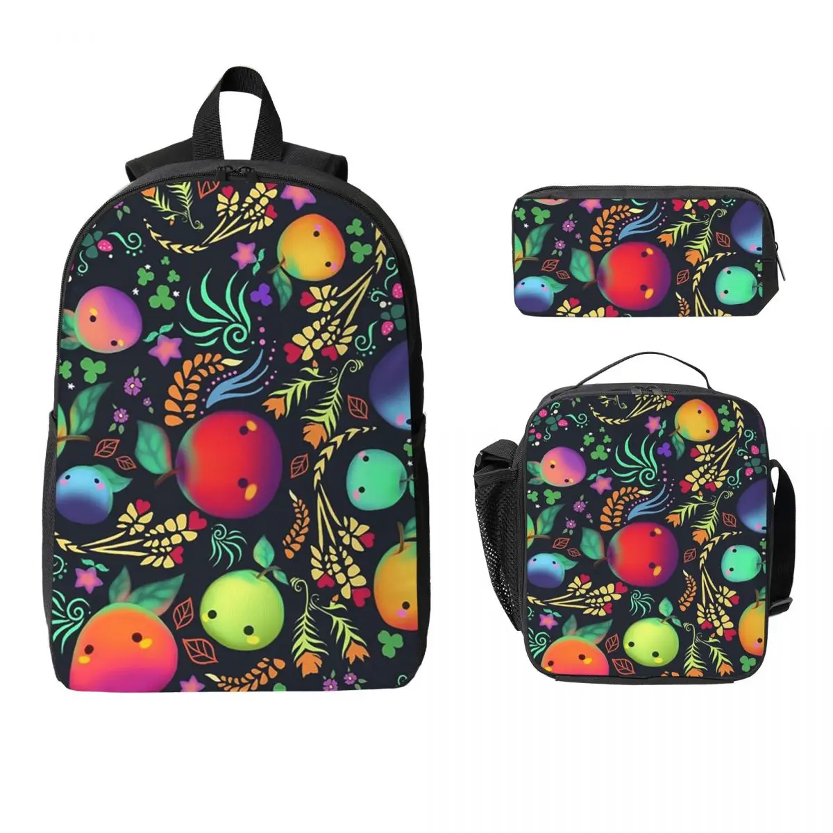 

SDV Farm Valley Friends Stardew Valley Game Backpack BookBag School Bag Laptop Shoulder Bags 3ps Insulated Lunch Bag Pencil Case