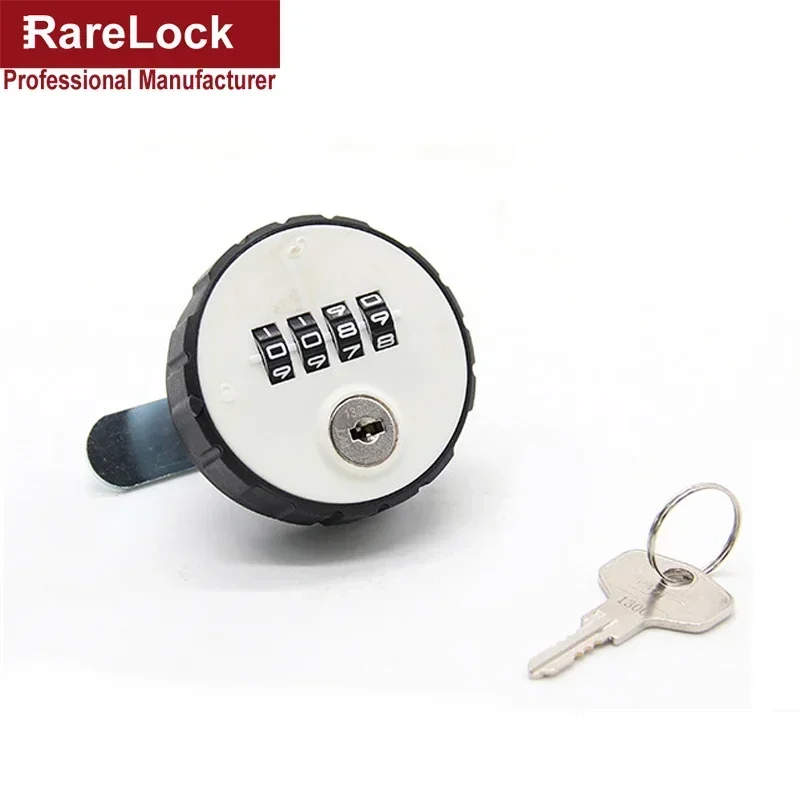 Combination Cabinet Cam Lock 4 Digit Keyless for Drawer Door Gym School Locker with Key Reset Rarelock MS513 H