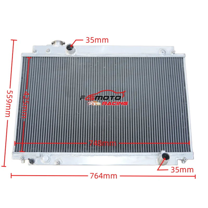 

All Aluminum Radiator For 1991-2000 LEXUS SC300 / TOYOTA SOARER JZZ31 MT 1992 1993 1994 1995 1996 1997 1998 1999 2000