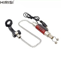1Piece Carp Fishing Swingers LED Illuminated Indicator Stainless Steel for Fishing Bite Alarm Tackle