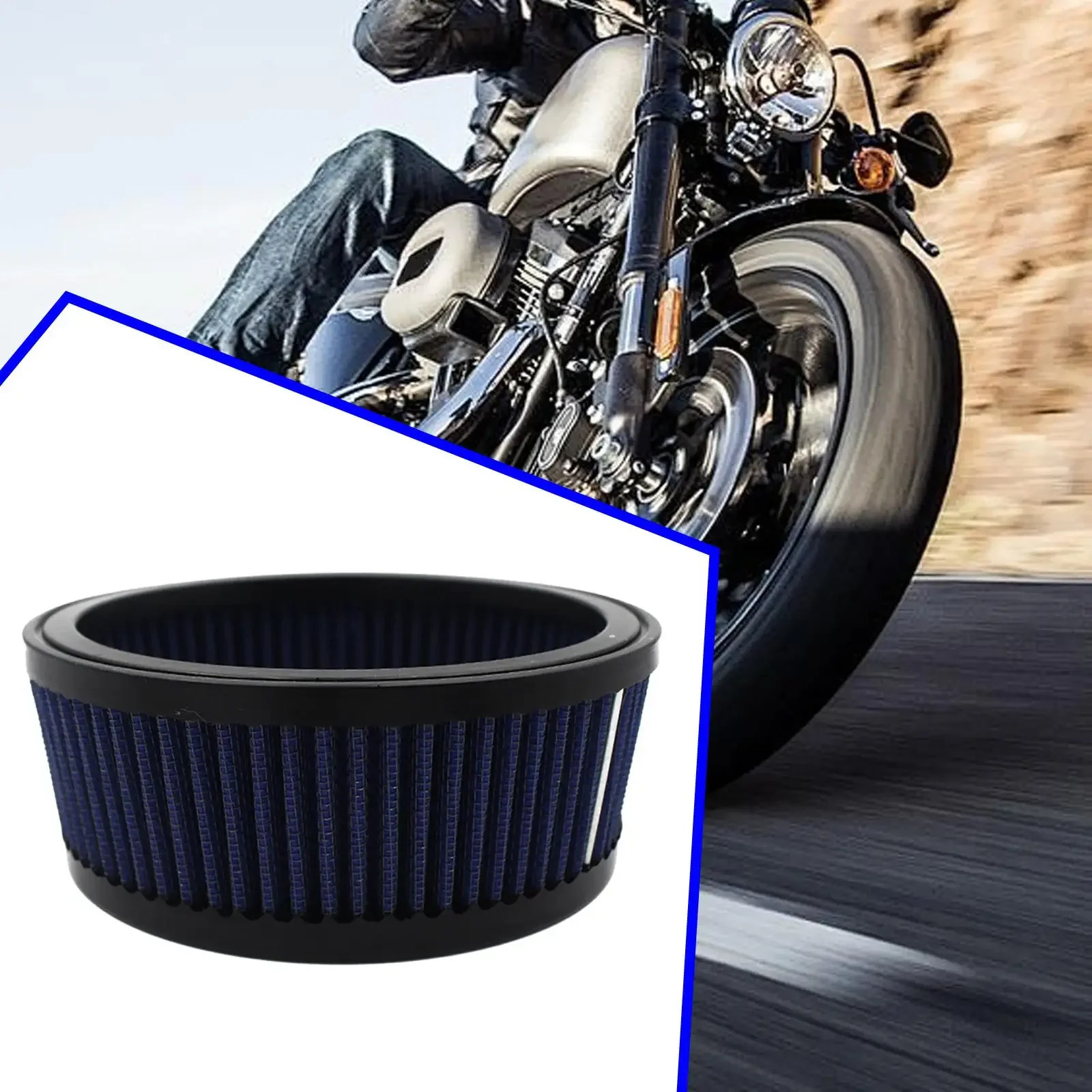 

Motorcycle Air Filter Component High Performance Easy Installation Engine Air