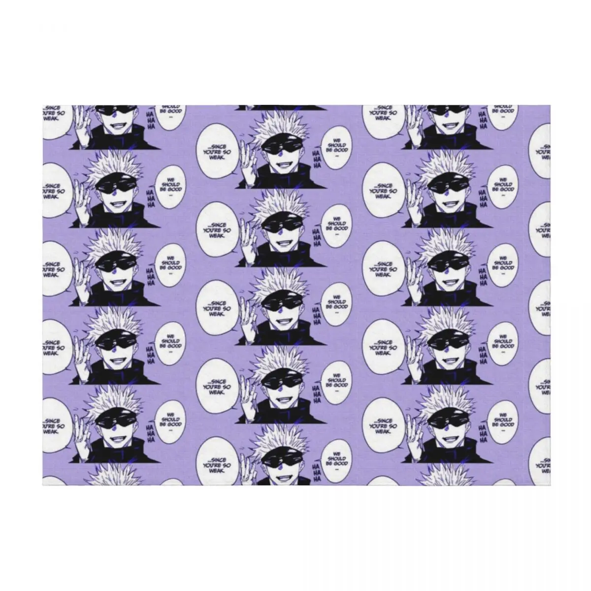 

Gojo manga - Yowai mo Throw Blanket Luxury St Luxury Brand Cute Plaid Winter beds Blankets