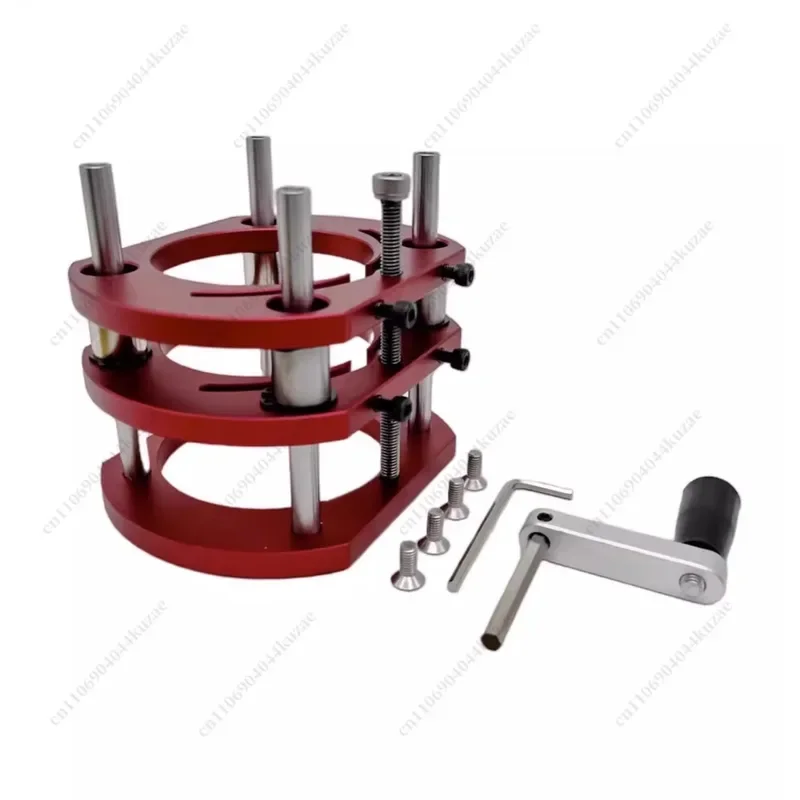 for Woodworking Inverted Lifting Base Router Table Grooving Tenoning Trimming Chamfering Precision Adjustable Height Support