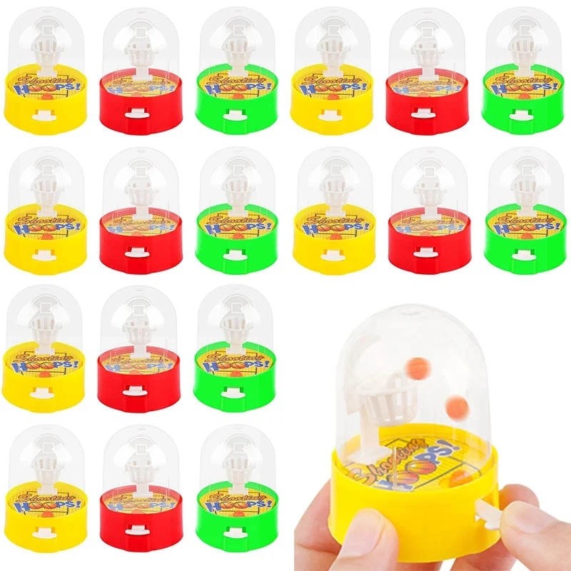 Máquinas de tiro de baloncesto de escritorio, juguetes de juego de tiro con los dedos para niños, recuerdos de fiesta de cumpleaños, premios escolares, regalos y rellenos.
