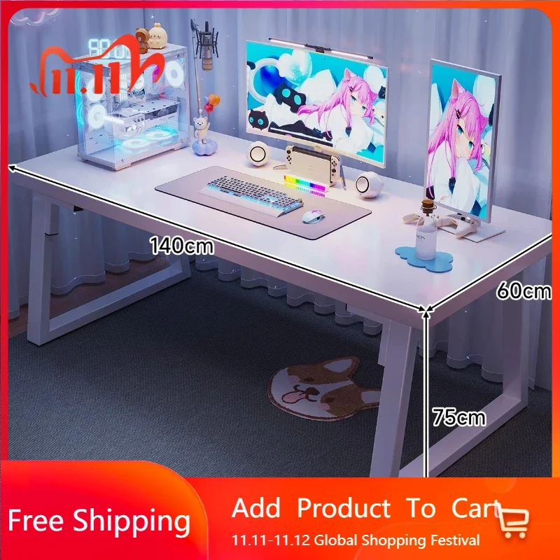 

Replica Vanity Office Desk Computer Bedroom Study Simple Office Desk Reading Gaming Design Minimalist Ufficio TrendyFurniture