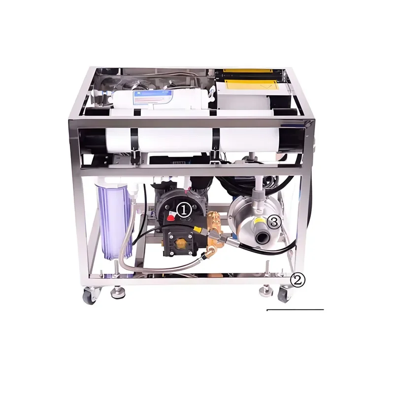Portable Seawater RO Desalination Water Softening Treatment 3000LPD Seawater Purification Desalination Machine