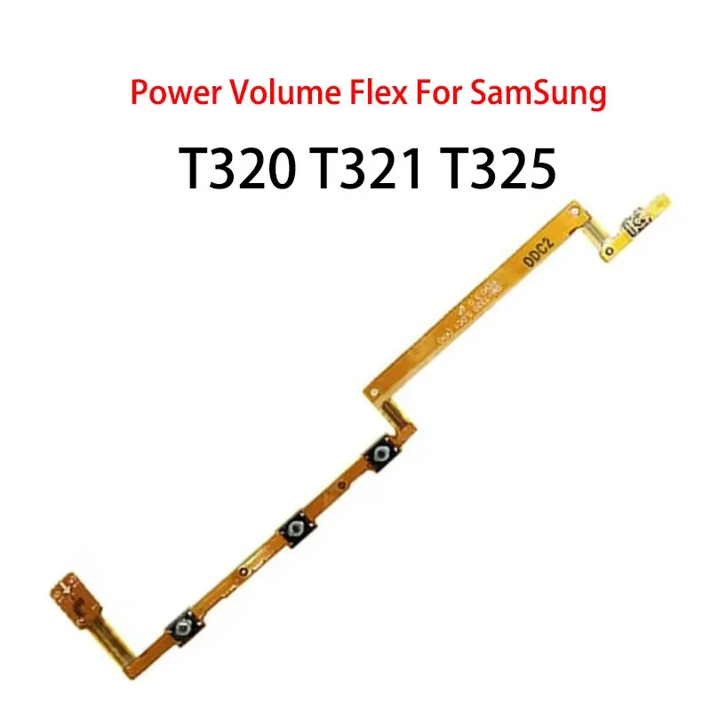 

10PCs power button switch volume button on/off flex cable for Samsung t325 T320 t321