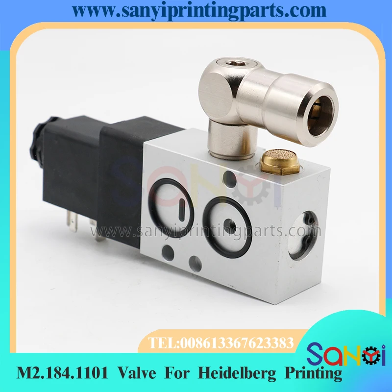 

Best Quality M2.184.1101/A Small Valve For Heidelberg XL105 CX102 SX102 SM74 SM52 CD74 Printing Machine Parts