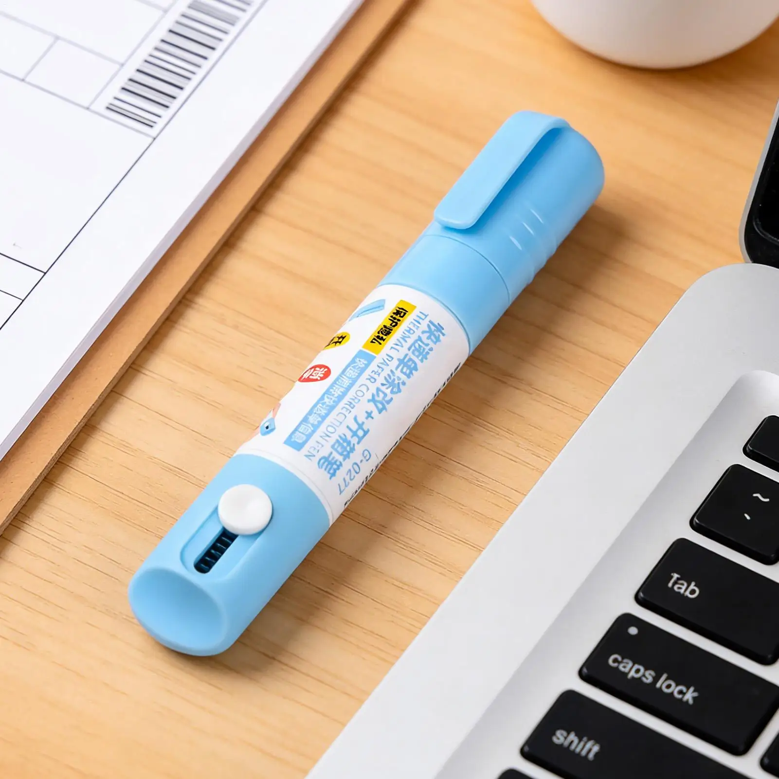Shipping Label Eraser Privacy Protection Security Preventions Shipping Label Correction Pen Box Cutter for Home Apartment School