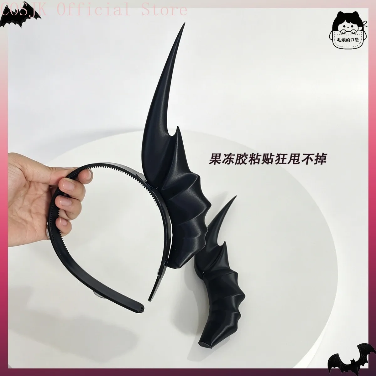 Lolita Halloween Accessories Blackhead ornament hairband demon Cosplay Hair band Hairpin Hair Accessories Props Gift - view 4