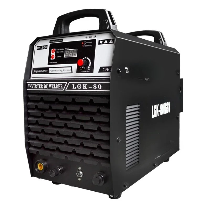 Plasma Power Source 220v Single Phase 380v 3 Phase HD Cutting Quality Machine Compare  Huayuan LGK 80A 2024 New Cutting Power