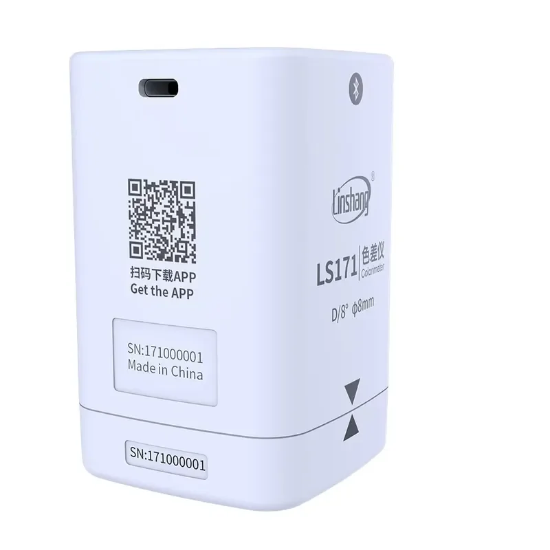 Linshang LS171 Portable Colorimeter Inport Export Date Multi-language