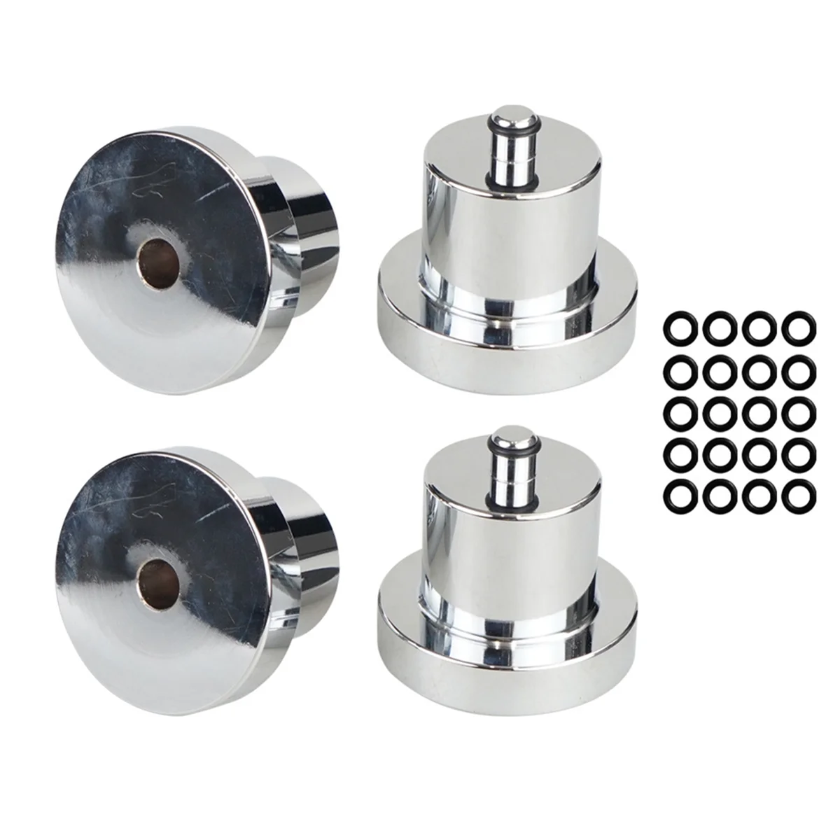 N18r 4 pçs carro jack pad elevador ponto adaptador de alumínio para r1s r1t 2022 2023 jack ponto de elevação adaptador