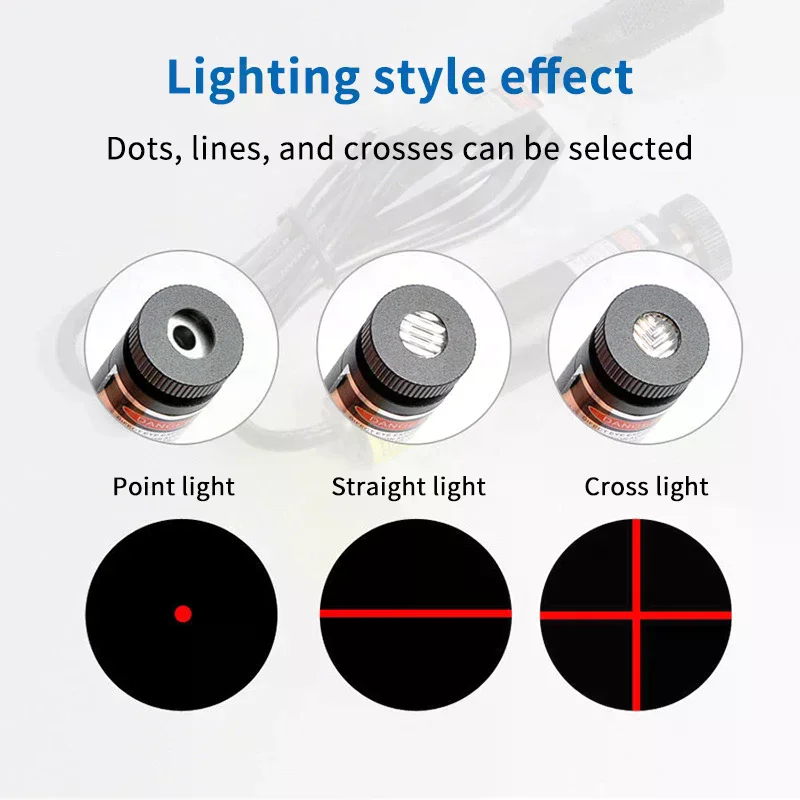 USB Red Laser Positioning Light Infrared Working Lamp Cutting With Magnetic Base DC5V Line/Cross Sewing Machine Accessories