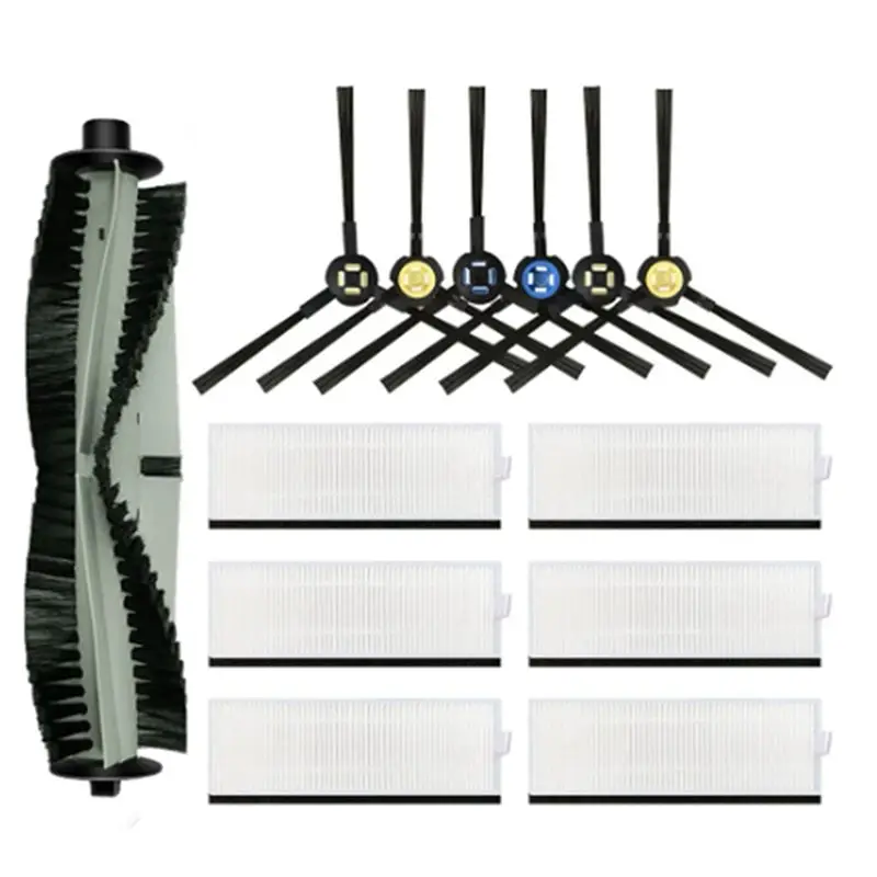 

Запасные части для пылесоса ABBY-Main: боковая щетка и фильтр для роботов-пылесосов Ilife A7/A9S/X785/X750/X800