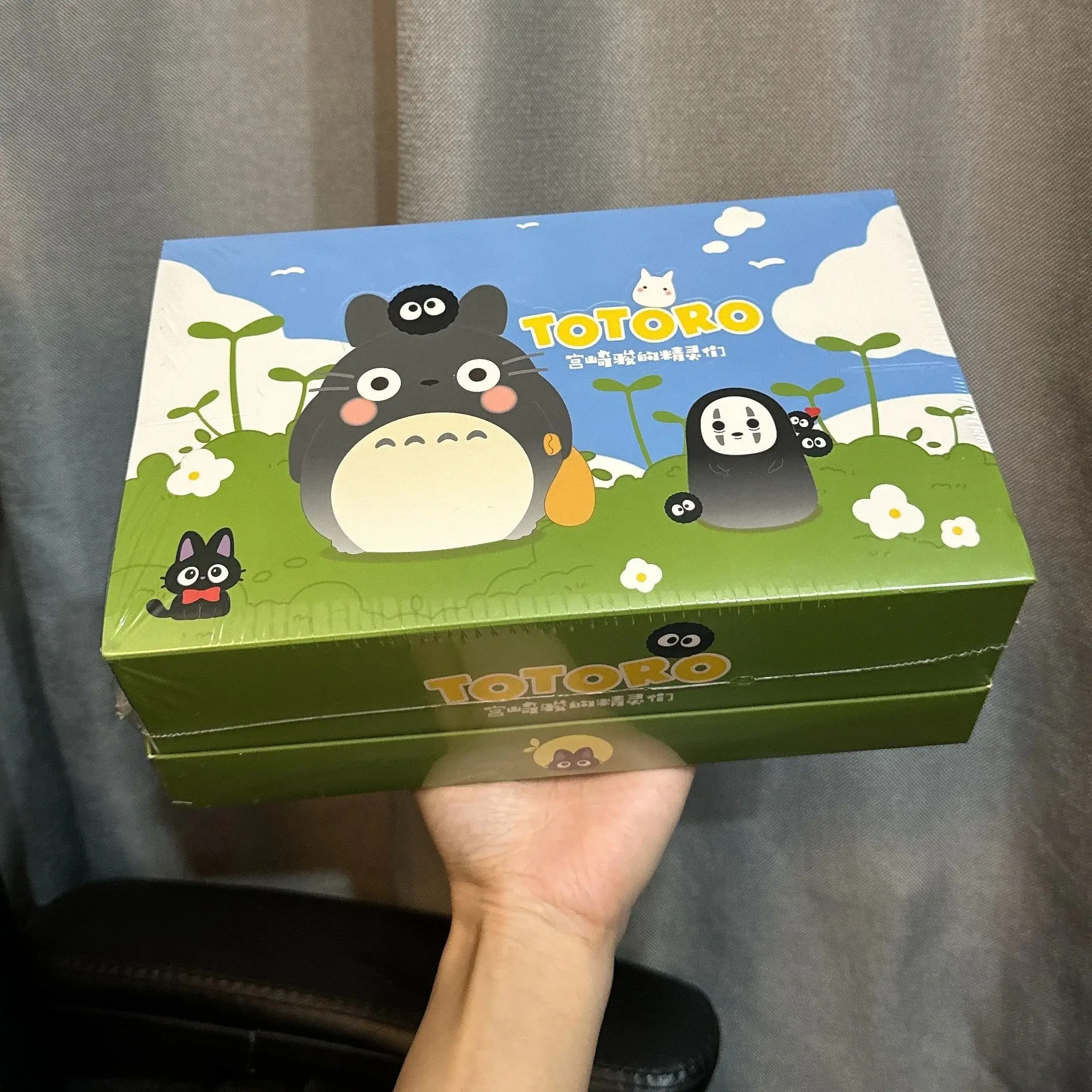 Caja ciega brillante de Hayao Miyazaki, elfos auténticos, juguete misterioso de moda, adornos de escritorio, caja sorpresa sin rostro para hombre, regalo de vacaciones