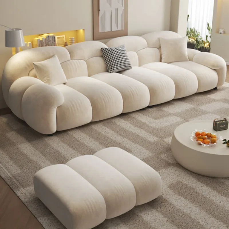 Cream wind cloud sofa