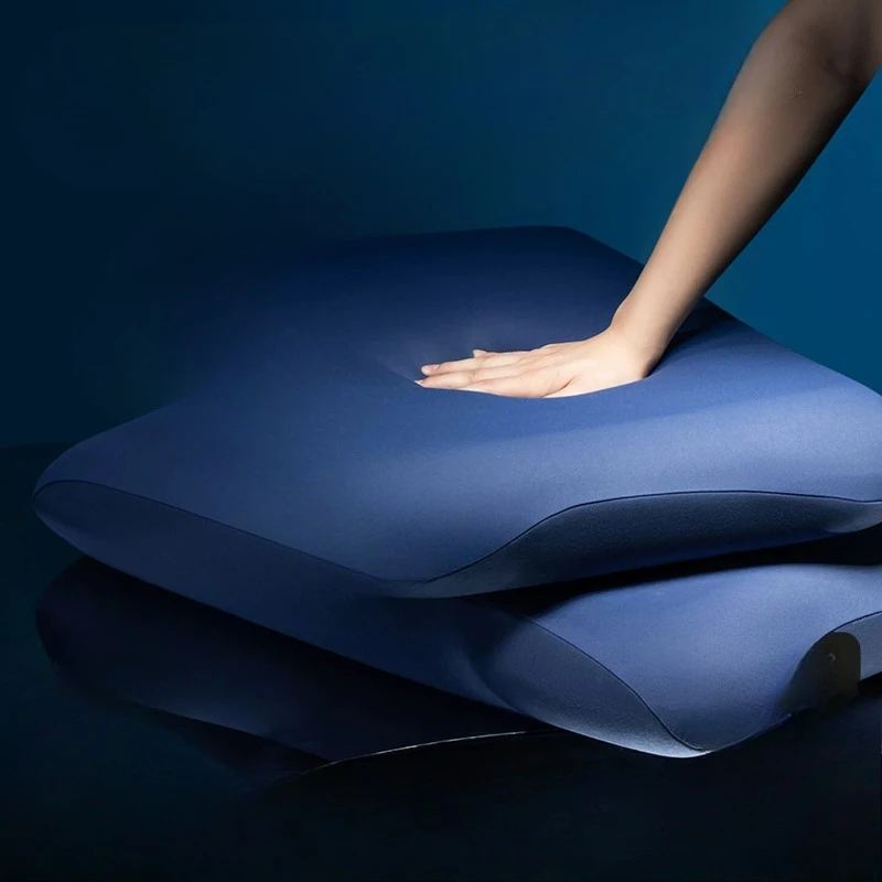 Deep Sleep Pillow Pro Memory Pillow Cotton Adult Pillow Core Cervical Spine Protection Sleep Three Core Upgraded Pillow Set