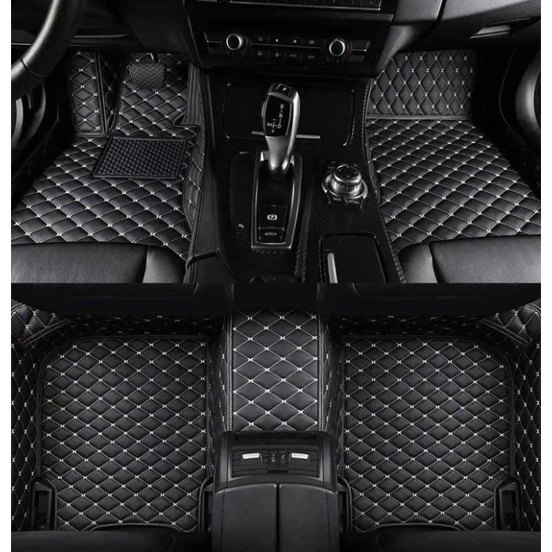 Custom Car Floor Mats for Porsche Cayenne 955 958 E Hybrid All Model Auto Accessories Styling Carpets Rug Carpet Interior Parts