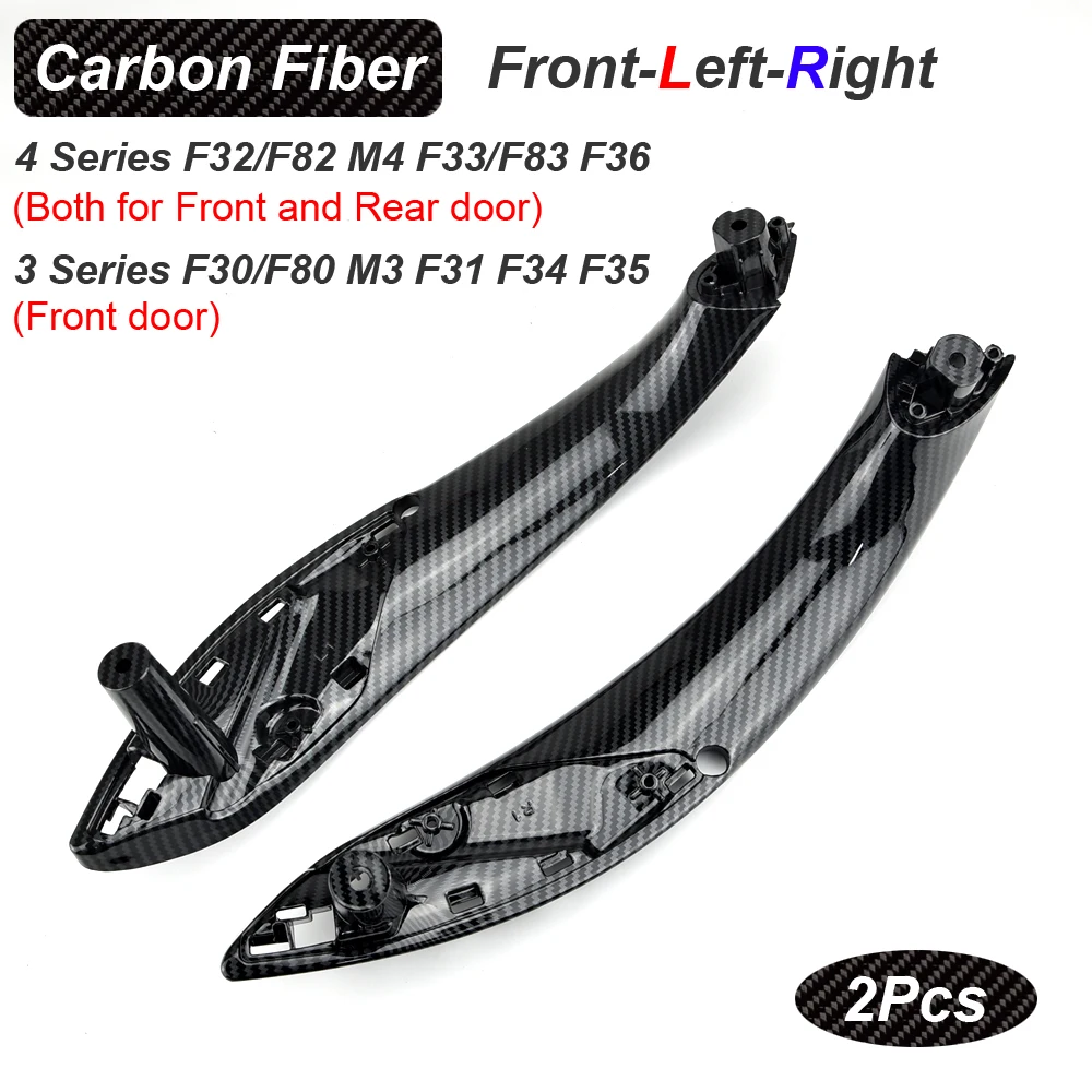 

Для BMW 3 серии 2013-2018 F30 316d 318d 320d F31 320i 51417279312 Автомобильные аксессуары, автоматическая внутренняя дверная ручка, накладка