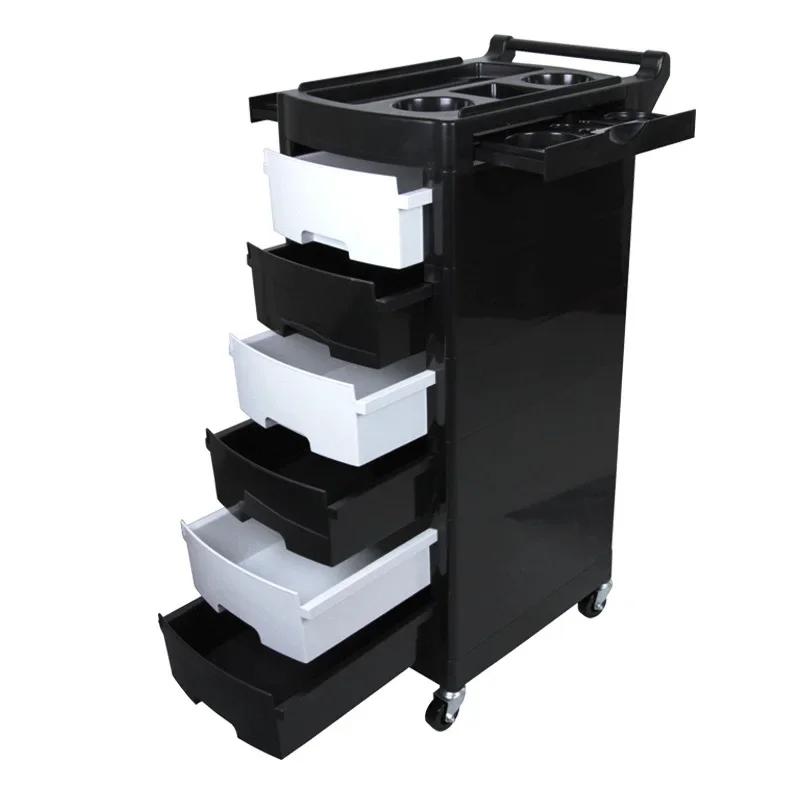 

Wholesale Luxury Barber Stylist Salon Tray Trolley China's Home Hairdressing Beauty Cart Luxury Salon Furniture Collection