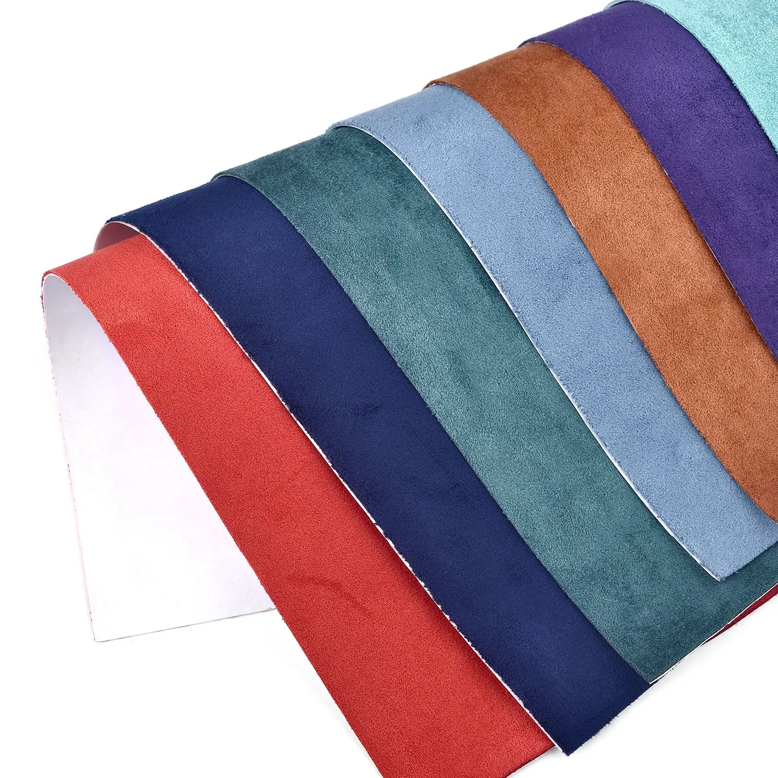 20x30cm Multi Color  Suede Fabric Self-Adhesive Adhesive Cloth For Car Interior Modification Door Panel Workbench DIY Supply