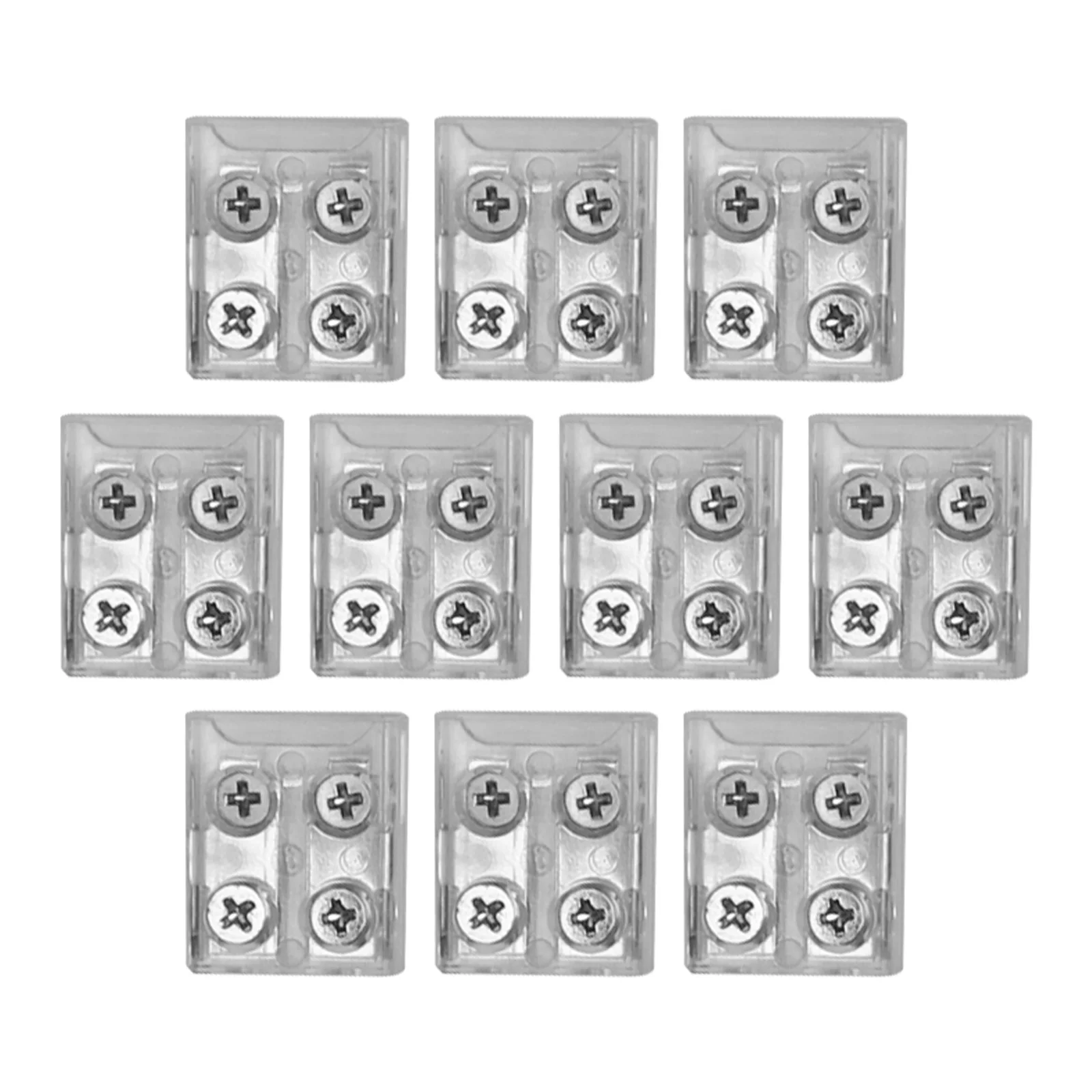 Innovative Design LED Connector Terminals Set of Ten Perfectly Suited for Quick Connections in Multiple Lighting Scenarios