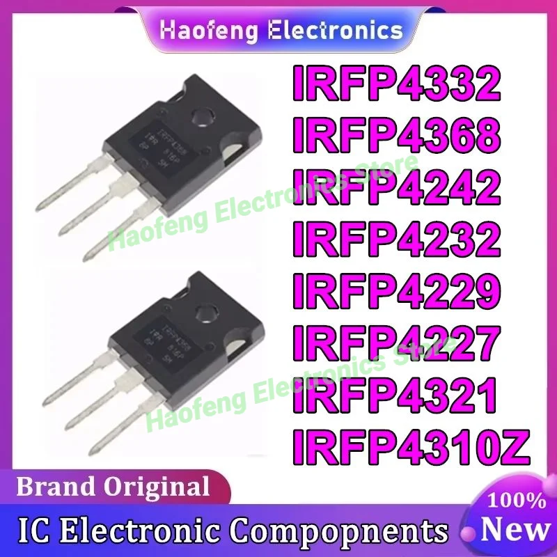 

10 шт./лот TO-247 новый IRFP4368 IRFP4332 IRFP4310Z IRFP4242 IRFP4232 IRFP4229 IRFP4227 IRFP4321 ОРИГИНАЛЬНАЯ микросхема