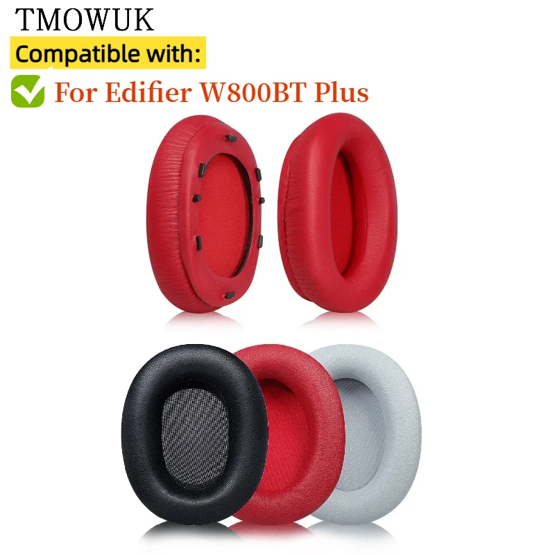

Replacement Protein Ear Pads for Edifier W800BT Plus Headphones Soft Foam Ear Cushions High Quality
