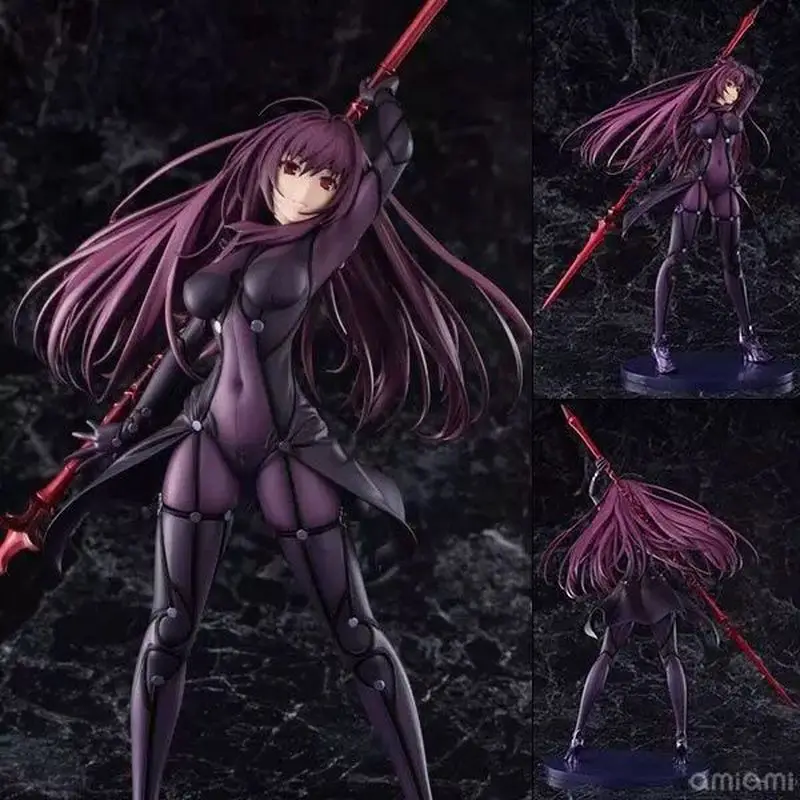 Yitong Anime In Stock Scathach Lancer Figure Fate Grand Order Boxed Pvc Collectible Desktop Decoration For Anime Collectors